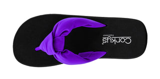 Corkys You Go Girl Purple Flip Flop