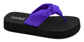 Corkys You Go Girl Purple Flip Flop