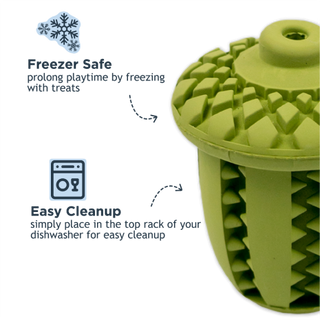 Rubber Acorn Reward Dog Toy