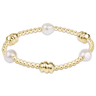 Enewton Admire Gold 3mm Admire Pearl 3MM Gold Bracelet