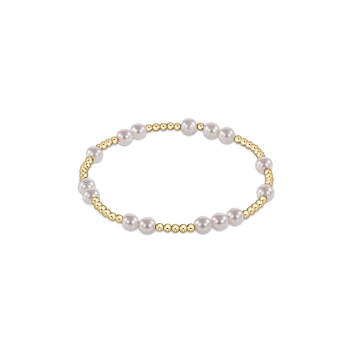 Enewton Hope Unwriten 6mm Bead Bracelet Pearl