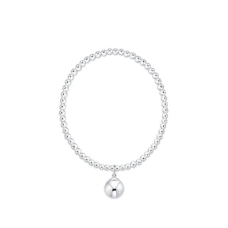 Enewton Classic Sterling 3mm Bracelet 10mm Sterling Charm