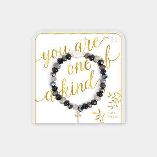 Black You Are One Of A Kind Bracelet