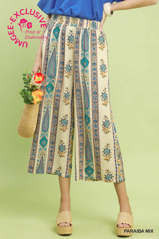 Boho Breeze Wide Leg Pants