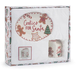 Cookies/ Milk For Santa Gift Set