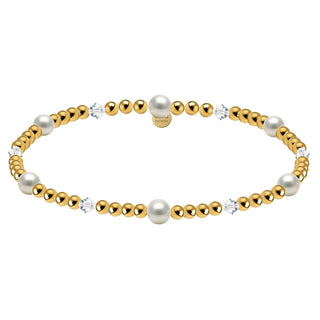 Bara Boheme Crystal & FWP Bracelet
