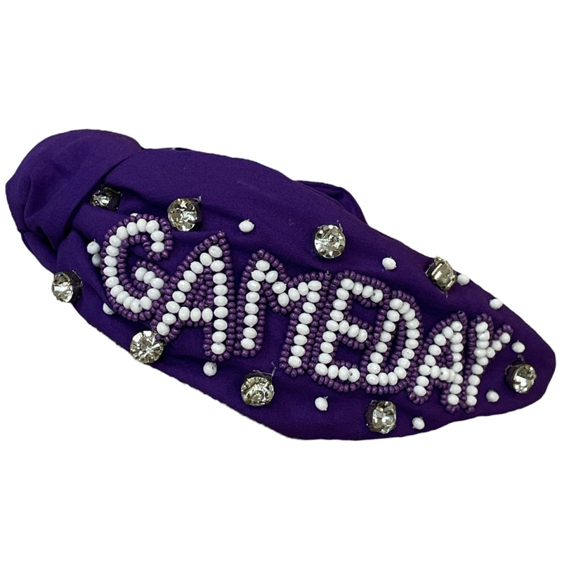 Purple Gameday Headband