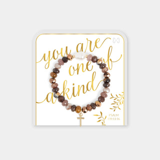 Dark Neutral You Are One Of A Kind Bracelet