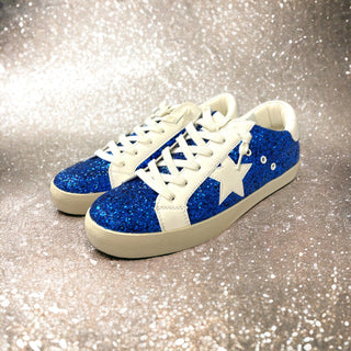 Royal Blue Glitter Sneaker