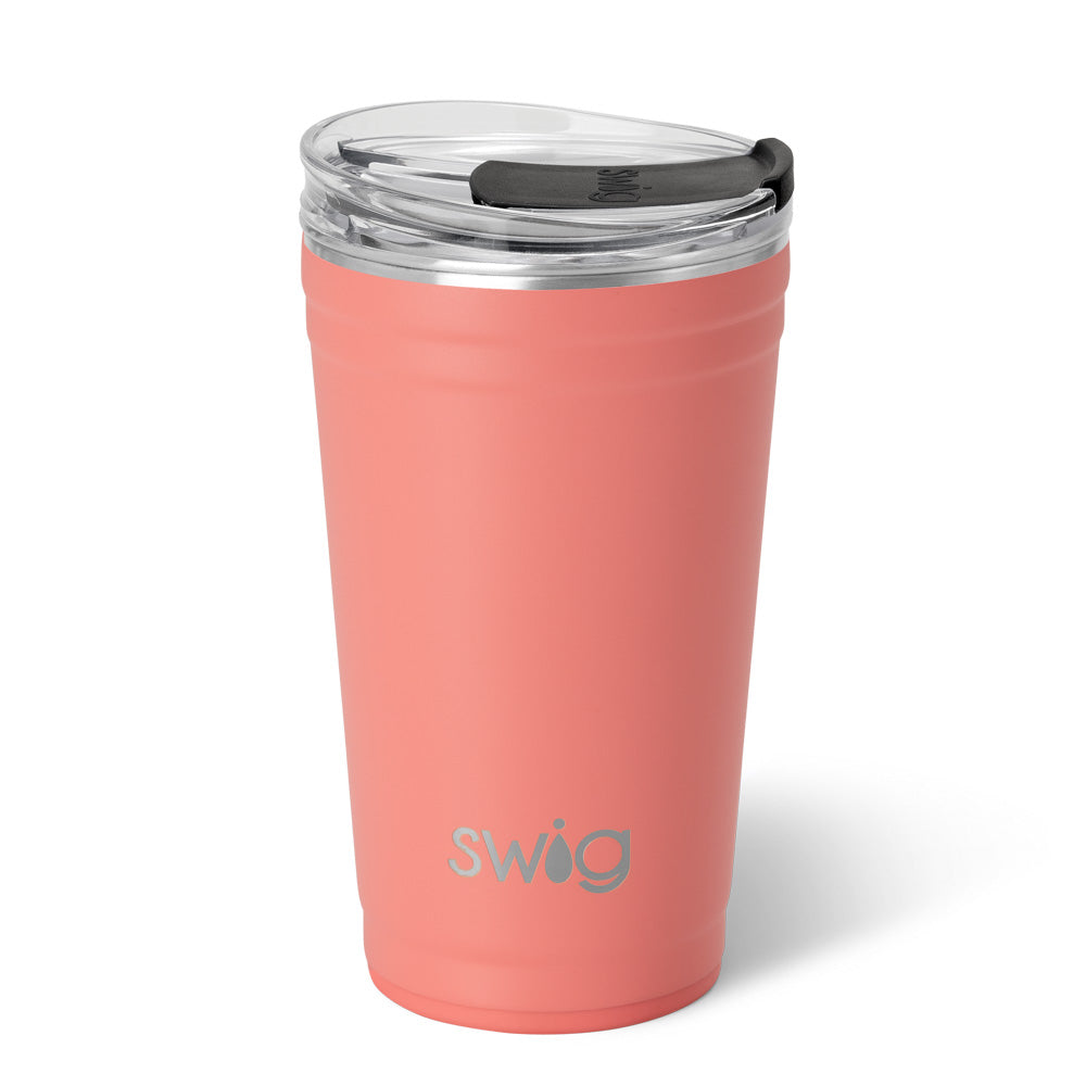 Swig Mega Mug - Touchdown Red & Grey Mugs