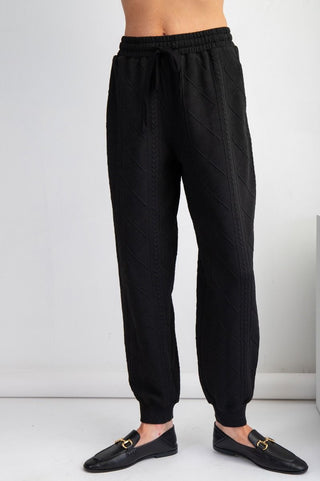 Textured Ponti Jogger