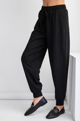 Textured Ponti Jogger