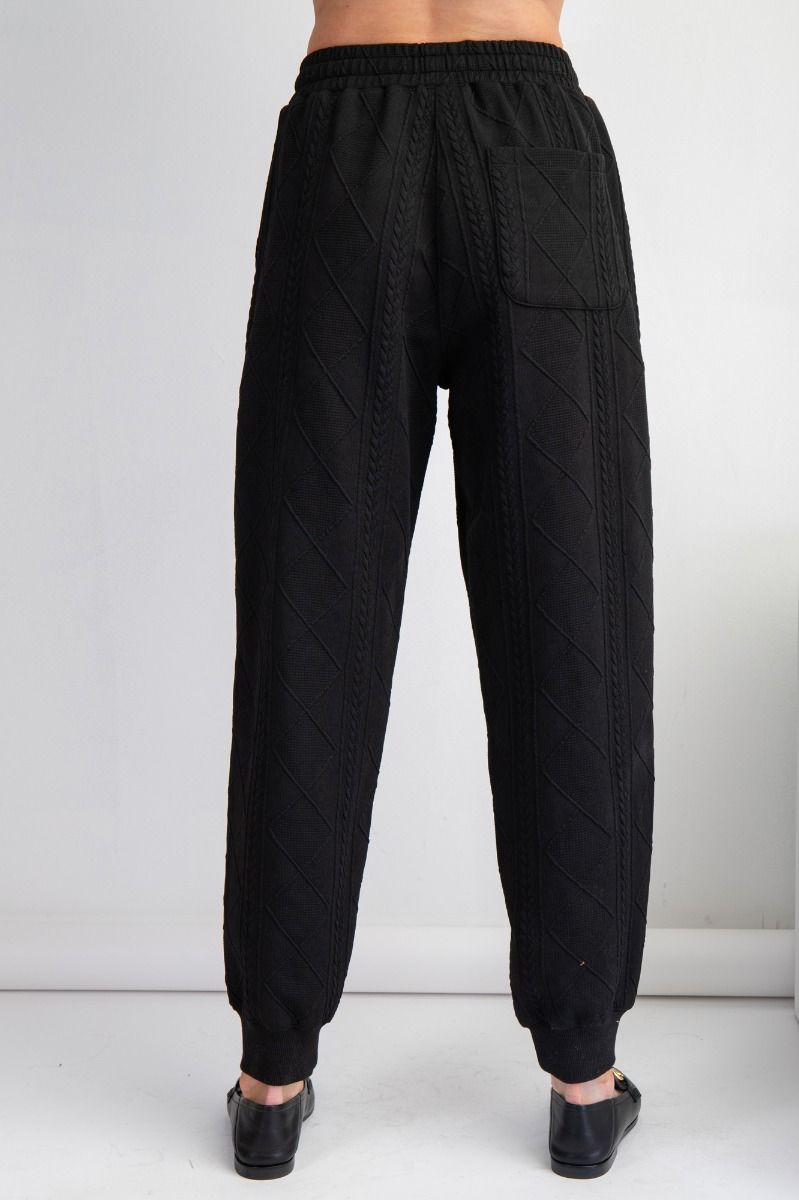 Textured Ponti Jogger