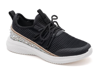 Corkys Frosting Black Sneaker