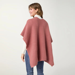 Ellory Pull Thru Wrap-Rose