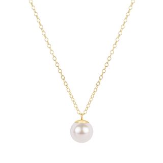 Enewton 16" Necklace Gold Classic Pearl 10MM Charm