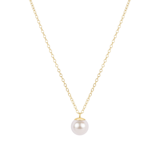 Enewton 16" Necklace Gold Classic Pearl 8MM Charm