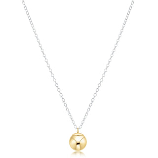 Enewton 16" Necklace Mixed Metal Classic Gold 8MM Charm