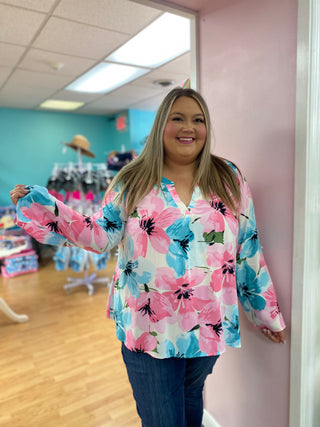 Beautiful Floral Top