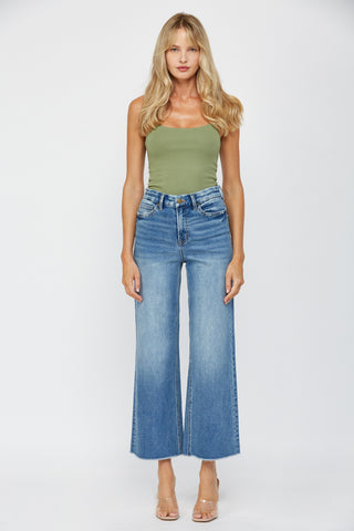 Mica Denim Festival Stretch HR Wide Leg Jean