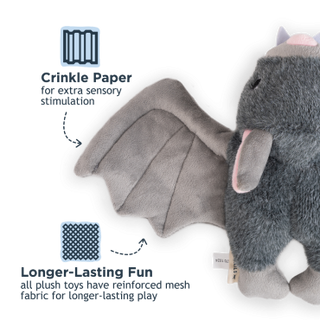 Flying Bat Dog Toy