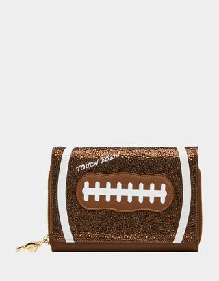 Blitz & Glitz Football Crossbody