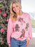 Simply Southern Sequin Crew Gingerbread Sweatshirt