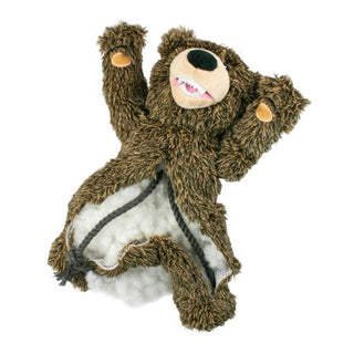 Grizzly Inner Rop Plush Dog Toy