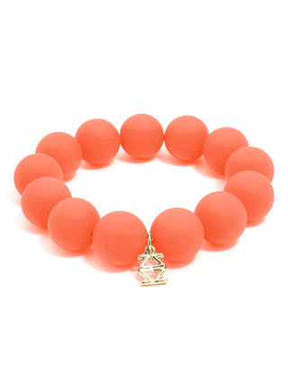 Sissy Chunky Matte Beaded Stretch Bracelet