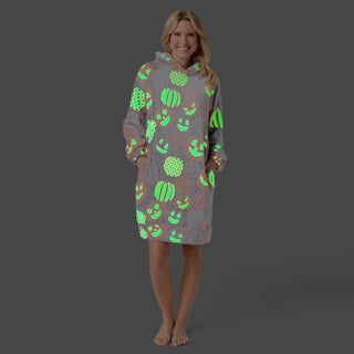 Halloween Glow In The Dark Hoodie Dress