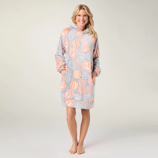Halloween Glow In The Dark Hoodie Dress