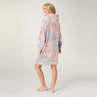 Halloween Glow In The Dark Hoodie Dress