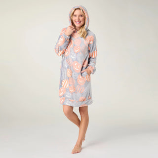 Halloween Glow In The Dark Hoodie Dress