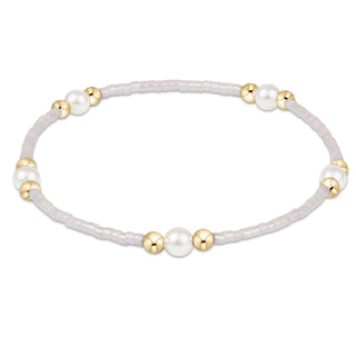 Enewton Hope Purpose Pearl Bracelet - Silky White