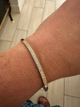 Gold Bar Bracelet