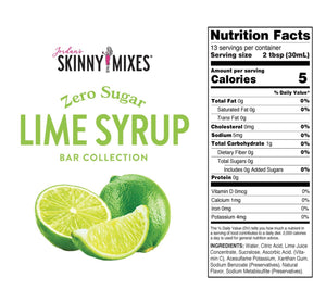 Skinny Mix Sugar Free Lime Syrup
