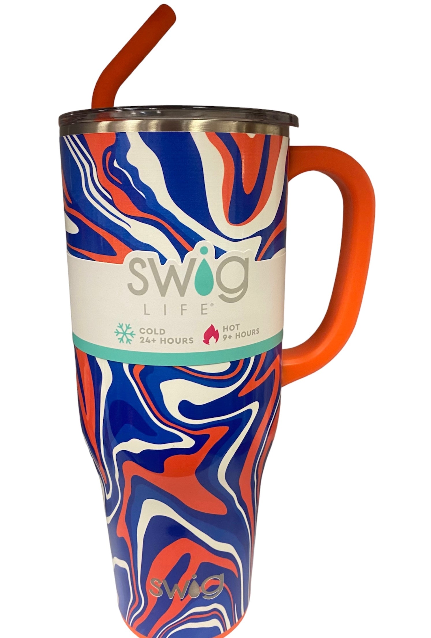 SWIG Swig Touchdown Red Grey Mega Mug 40oz