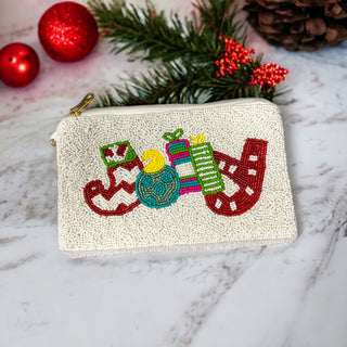 JOLLY Beaded Wristlet