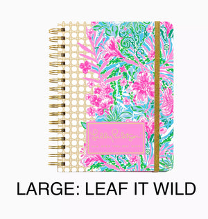 Lilly Pulitzer 2023-2024 Large 17 Month Agenda