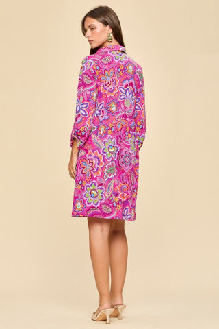 Dear Scarlett Inspire Hot Pink Dress