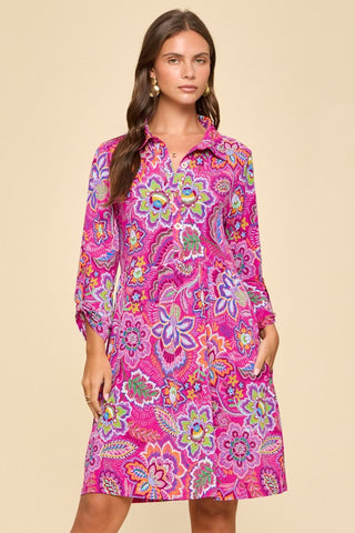 Dear Scarlett Inspire Hot Pink Dress