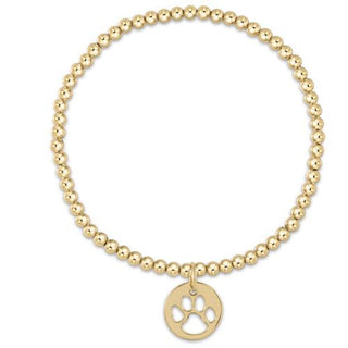 Enewton Extends Classic Gold 3mm Paw Print Bracelet