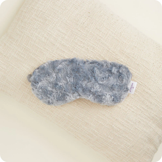 Curly Gray Warmies Eye Mask