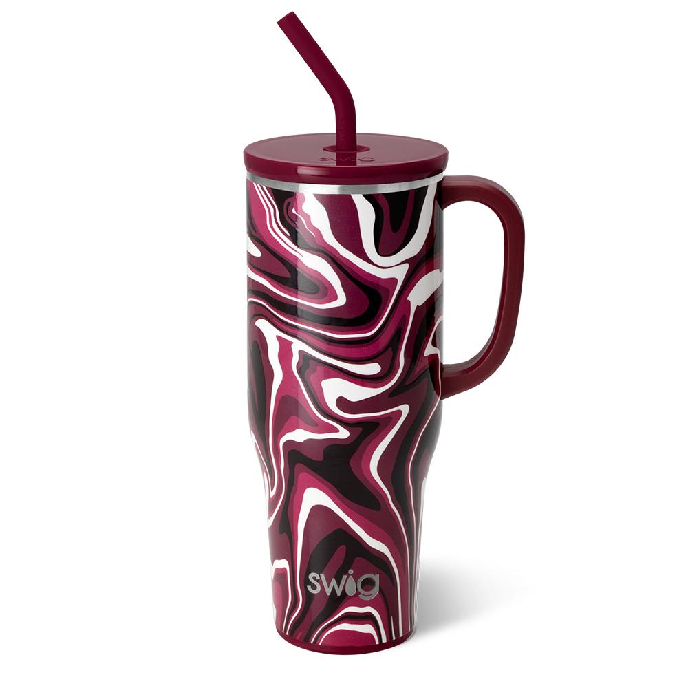 Swig Fanzone Maroon + Black Drinkware