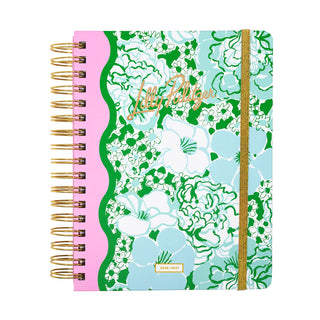 Lilly Pulitzer Large Agenda: Mint Condition Burst of Joy 2026/2027