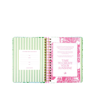 Lilly Pulitzer Large Agenda: Mint Condition Burst of Joy 2026/2027