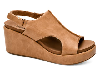 Carley Too Caramel Wedge