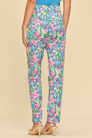 Dear Scarlett Mon Relaxed Navy Multi Pants