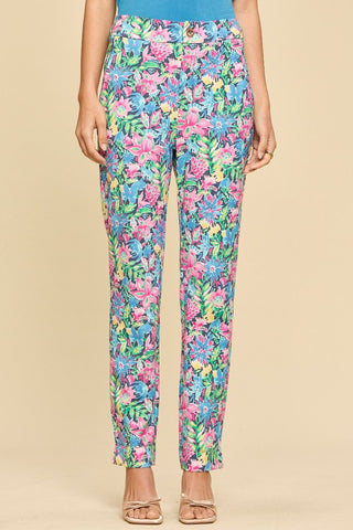 Dear Scarlett Mon Relaxed Navy Multi Pants
