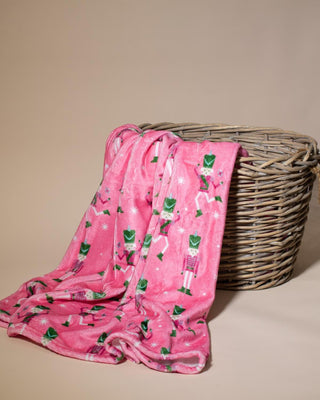 Nutcracker Cutie Throw Blanket